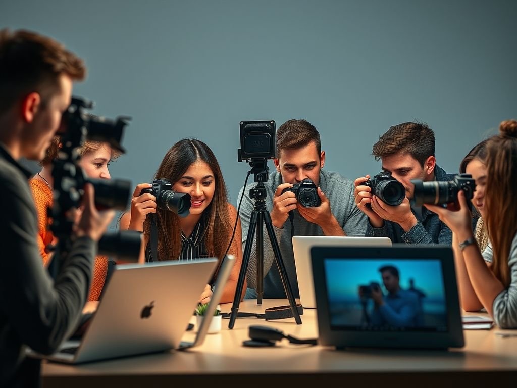 Como e sobre Cursos de fotografia