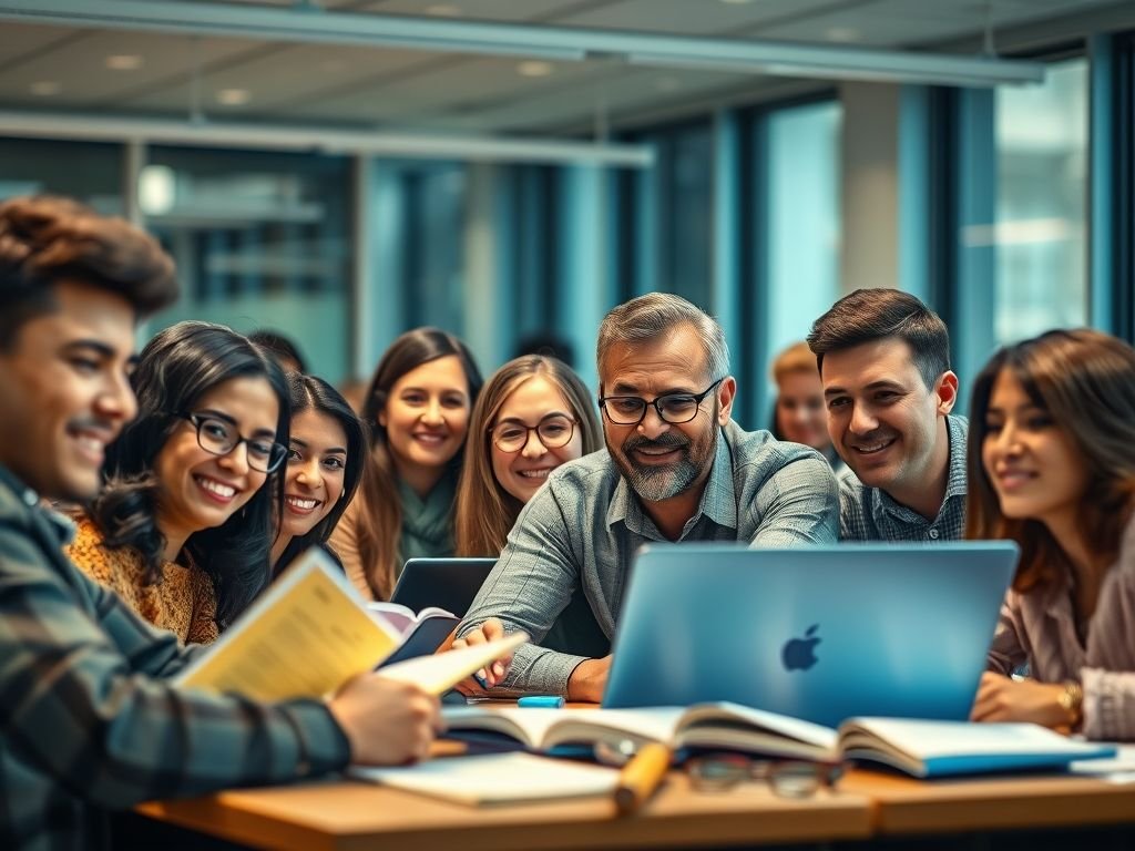 Como e sobre Cursos de inglês
