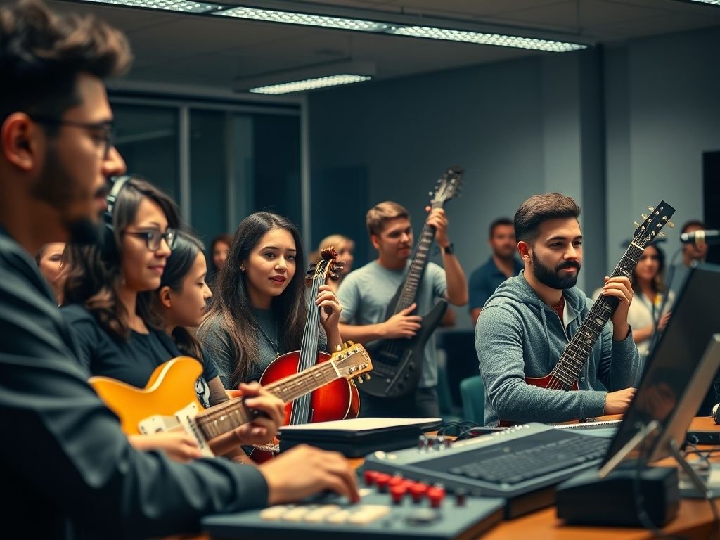 Como e sobre Cursos de música