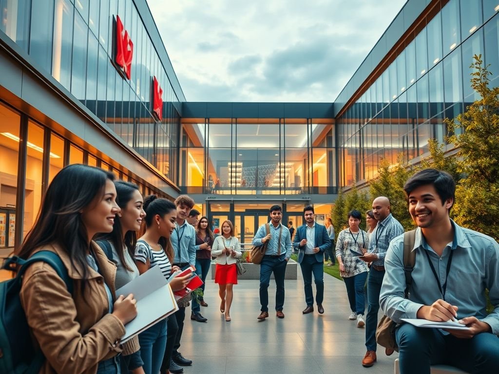 Como e sobre Escolas no Canadá