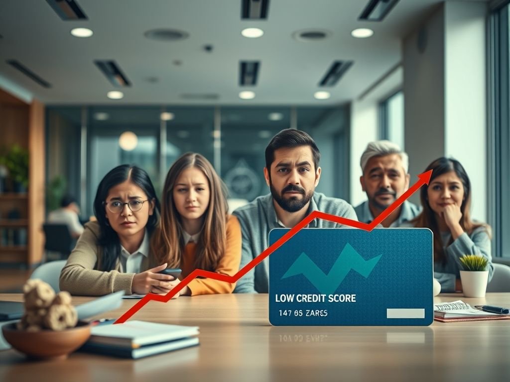 Crédito com score baixo