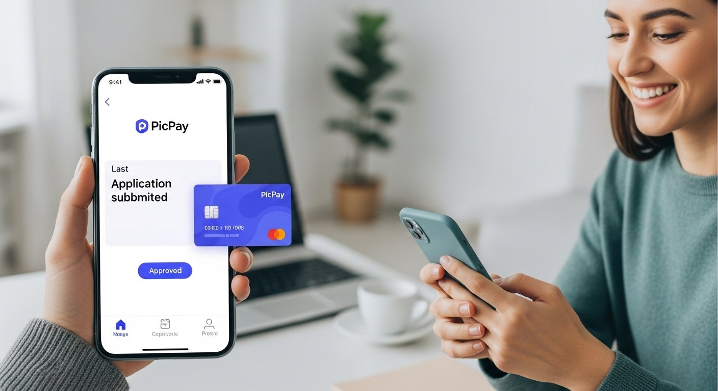 como fazer a solicitação do cartão de crédito PicPay