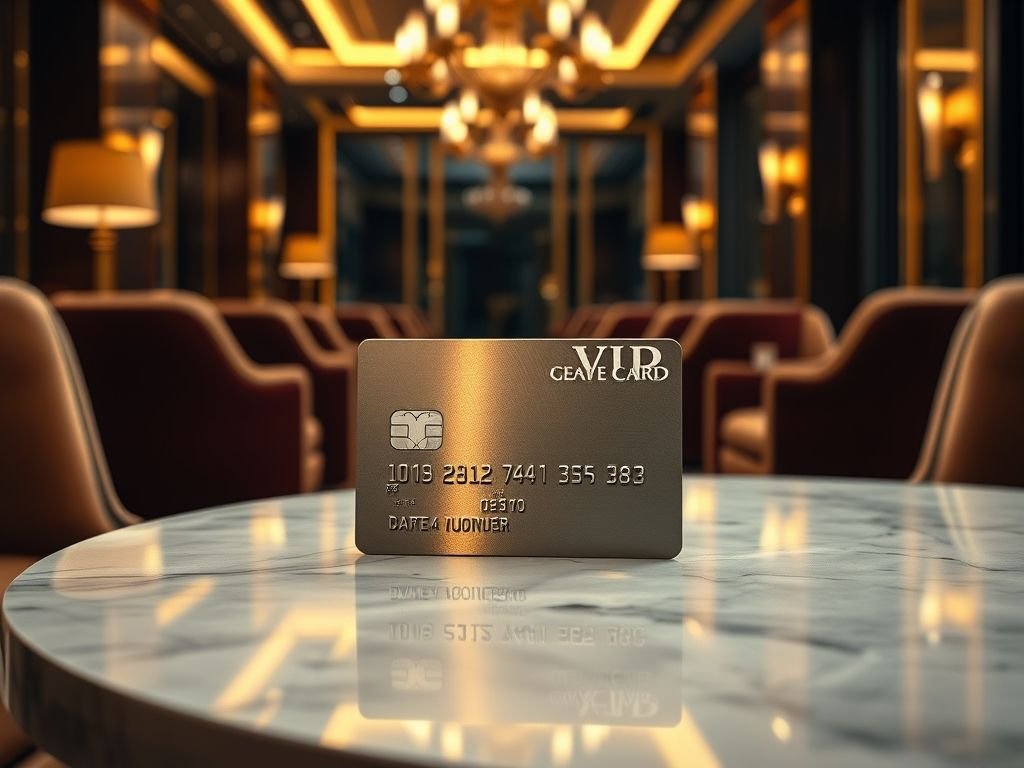 Cartão de crédito com acesso a salas VIP