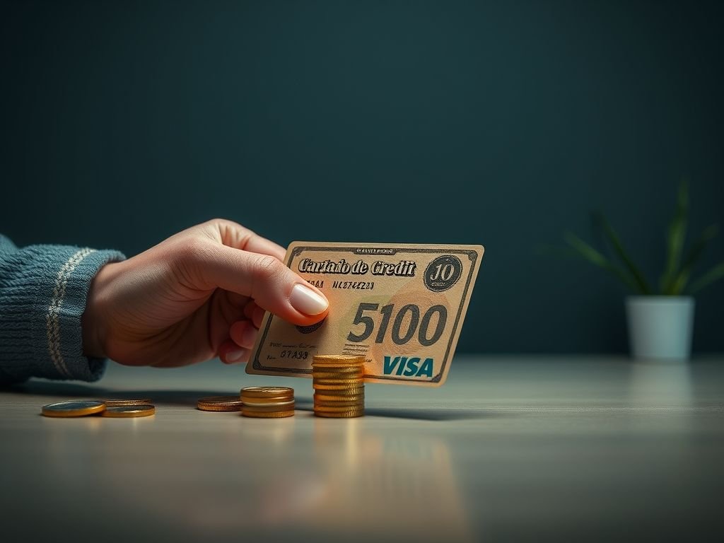 Cartão de crédito com limite flexível