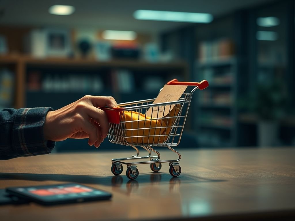Cartão de crédito para compra de eletrônicos